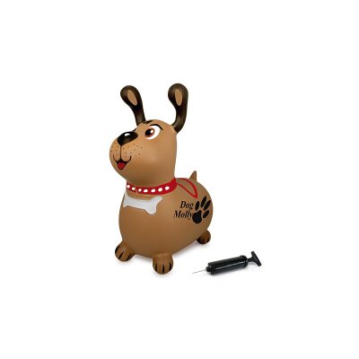 Hüpftier Dog Molly mit Pumpe