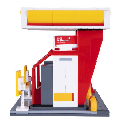 CaDA Set C66028W Shell Tankstelle Bricks