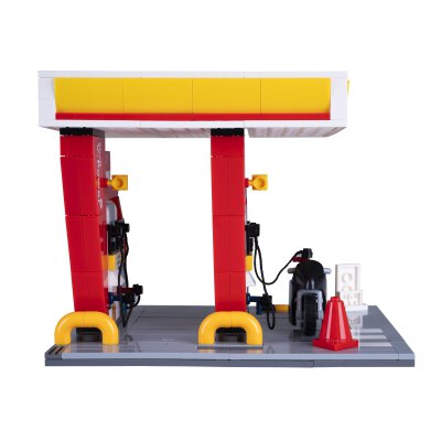 CaDA Set C66028W Shell Tankstelle Bricks