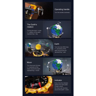 CaDA Set C71004W Solar System Bricks