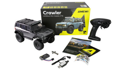 AMXRock Mini-Caballo Scale Crawler 4WD 1:16 RTR grau