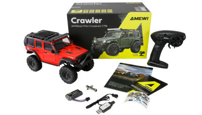 AMXRock Mini-Crosstrail Scale Crawler 4WD 1:16 RTR rot