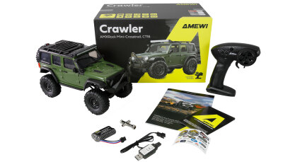 AMXRock Mini-Crosstrail Scale Crawler 4WD 1:16 RTR grün