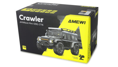 AMXRock Mini-D90 Scale Crawler 4WD 1:16 RTR gelb