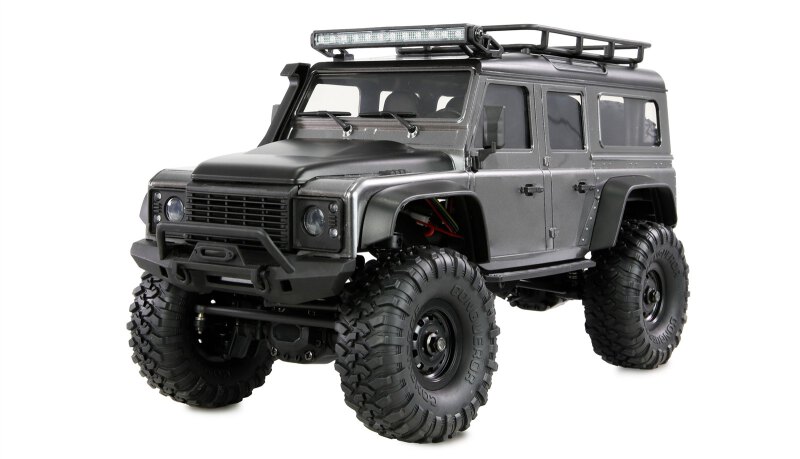 AMXRock Mini-D90 Scale Crawler 4WD 1:16 RTR grau