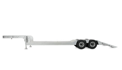 Tieflader-Sattelauflieger mit Doppelachse aus Aluminium...