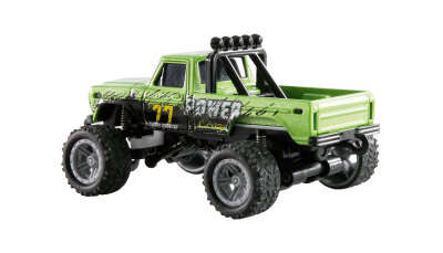 RC-Monstertruck Die Cast 1:64 RTR grün