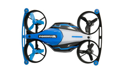 FormulA Track Race Drohne mit Rennstrecke blau