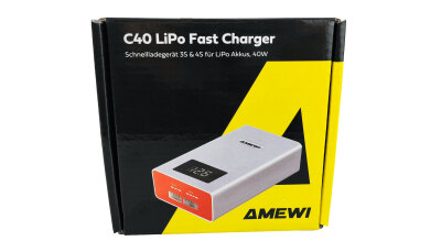C40 Schnellladegerät 3-4S LiPo 40W