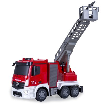Feuerwehr Drehleiter Mercedes -Benz Antos 1:26 2,4GHz mit Spritzfunktion