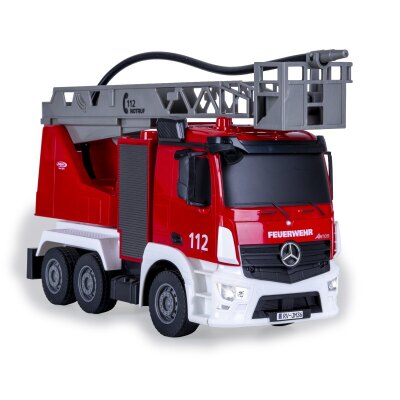 Feuerwehr Drehleiter Mercedes -Benz Antos 1:26 2,4GHz mit Spritzfunktion