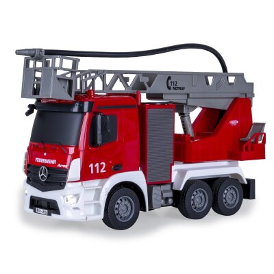 Feuerwehr Drehleiter Mercedes -Benz Antos 1:26 2,4GHz mit Spritzfunktion