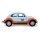 Volkwagen Classical Beetle 1967 Diecast 1:28 hellblau inkl. Knopfzellen