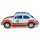 Volkswagen Classical Beetle 1967 Diecast 1:36 hellblau