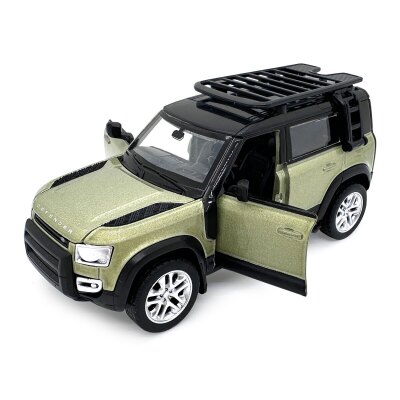 Land Rover Defender 110 Diecast 1:43 grün 2in1