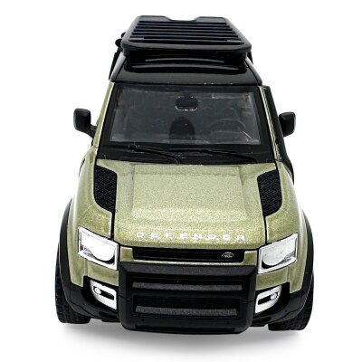 Land Rover Defender 110 Diecast 1:43 grün 2in1