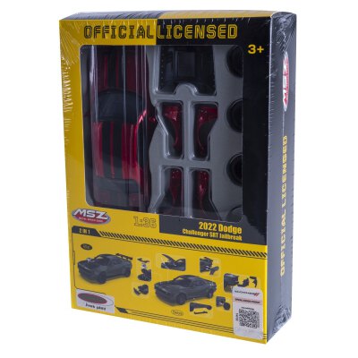 Dodge Challenger SRT Jailbreak Diecast 1:36 rot 2in1