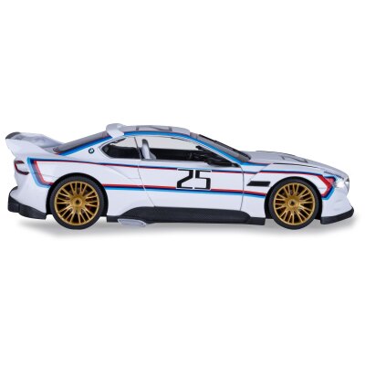 BMW 3.0 CSL Hommage R Diecast 1:24 weiß inkl. Knopfzellen