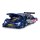 BMW M4 DTM Diecast 1:24 blau inkl. Knopfzellen