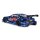 BMW M4 DTM Diecast 1:24 blau inkl. Knopfzellen