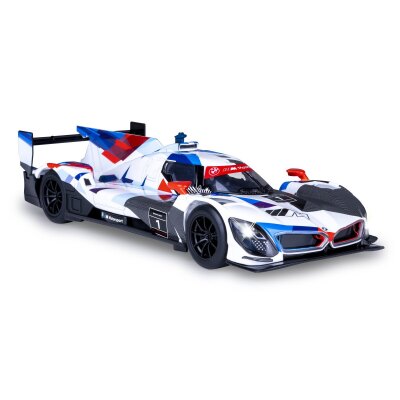 BMW M Hybrid V8 Diecast 1:24 blau inkl. Knopfzellen