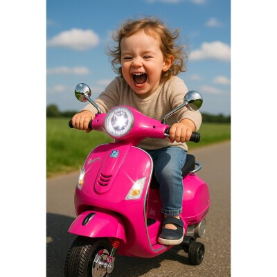 Ride-on Vespa GTS 125 pink Li-Power 12.6