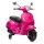 Ride-on Vespa GTS 125 pink Li-Power 12.6