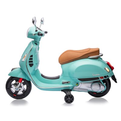 Ride-on Vespa GTS 125 mintgrün Li-Power 12.6