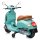 Ride-on Vespa GTS 125 mintgrün Li-Power 12.6