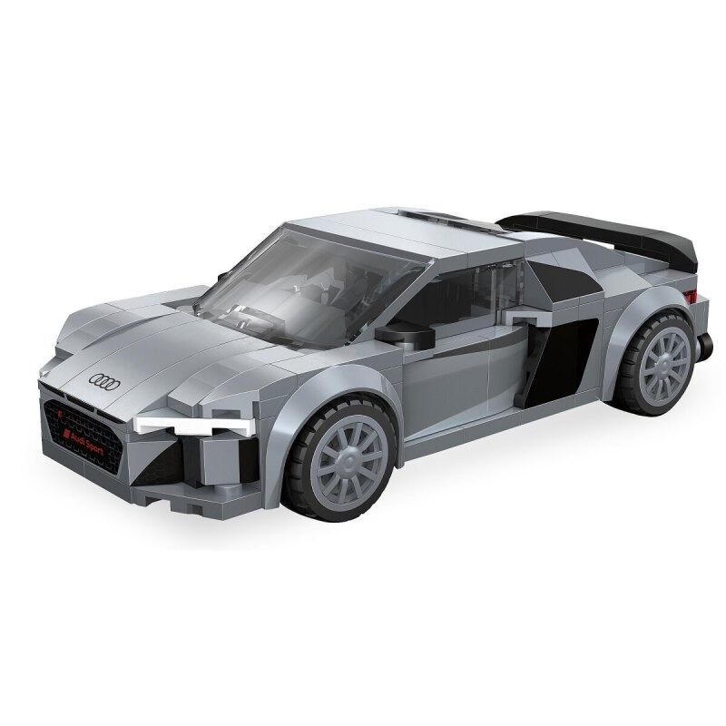 CaDA Audi R8 Coupé 1:24 grau Bricks