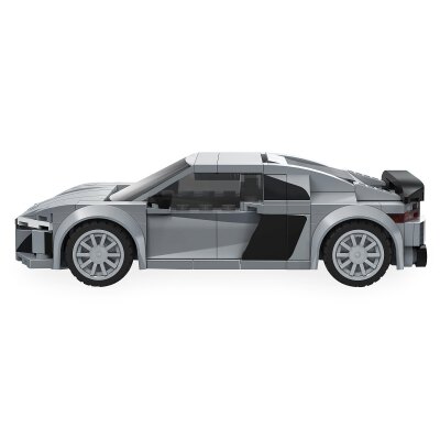 CaDA Audi R8 Coupé 1:24 grau Bricks