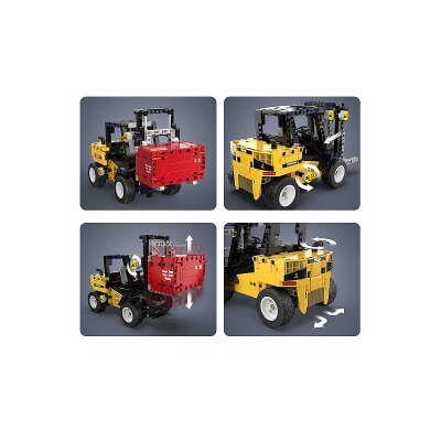 CaDA Gabelstapler Bricks