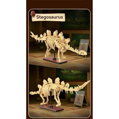 CaDA Dinosaurier Fossil Stegosaurus Bricks