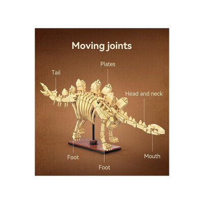 CaDA Dinosaurier Fossil Stegosaurus Bricks
