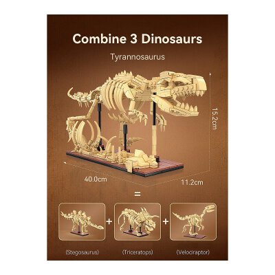 CaDA Dinosaurier Fossil Stegosaurus Bricks