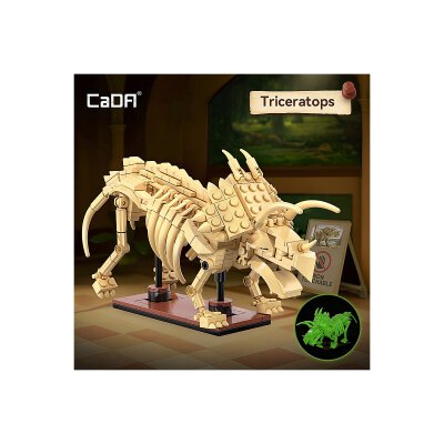 CaDA Dinosaurier Fossil Triceratops Bricks