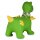 Hüpftier Dino mit Flügel HoppyDoo grün mit Pumpe