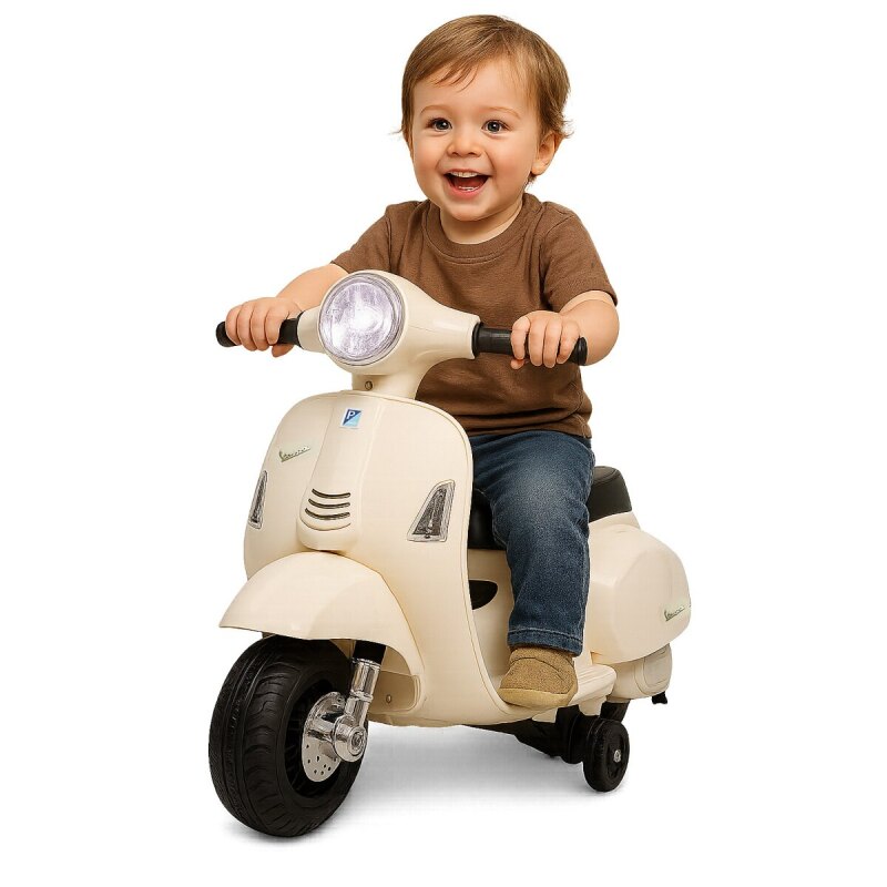 Ride-on Vespa Mini weiß Li-Power 8.4