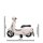 Ride-on Vespa Mini weiß Li-Power 8.4