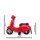 Ride-on Vespa Mini rot Li-Power 8.4