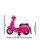 Ride-on Vespa Mini pink Li-Power 8.4