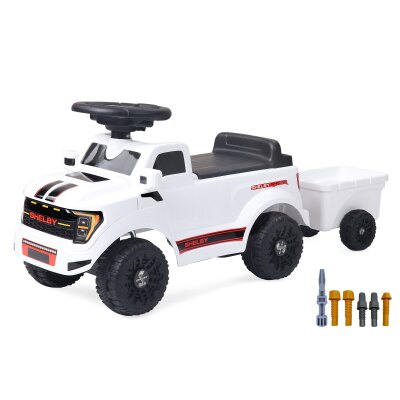 Rutscher Shelby Ford F-150 Raptor mit Anhänger weiß