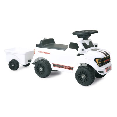 Rutscher Shelby Ford F-150 Raptor mit Anhänger weiß