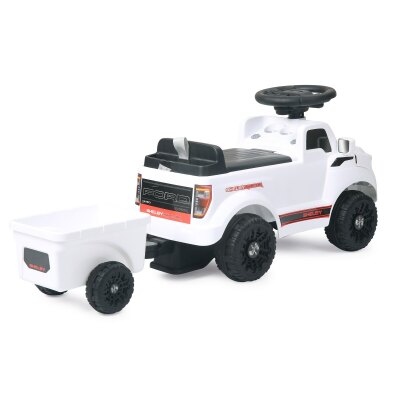 Rutscher Shelby Ford F-150 Raptor mit Anhänger weiß