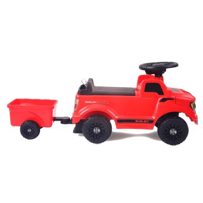 Rutscher Shelby Ford F-150 Raptor mit Anhänger rot