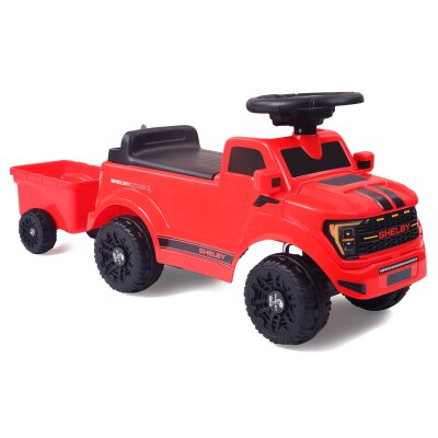 Rutscher Shelby Ford F-150 Raptor mit Anhänger rot