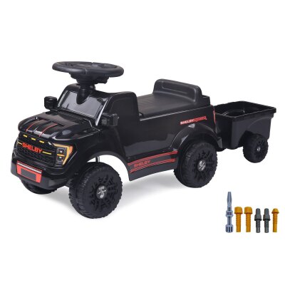 Rutscher Shelby Ford F-150 Raptor mit Anhänger schwarz