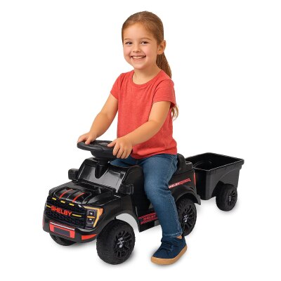 Rutscher Shelby Ford F-150 Raptor mit Anhänger schwarz