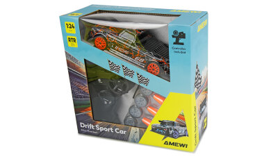 Drift Sport Car Mini-Breaker 4WD 1:24 RTR orange