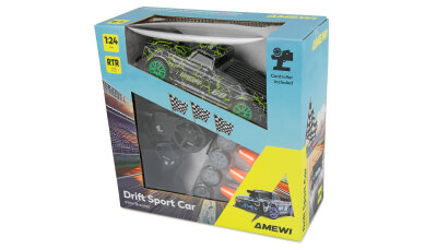Drift Sport Car Mini-Breaker 4WD 1:24 RTR grün